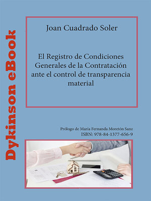 cover image of El Registro de Condiciones Generales de la Contratación ante el control de transparencia material.